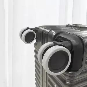 [트리블][시크릿가]캐리어 실리콘 바퀴 커버 무소음 휠 슈즈 보호 덮개