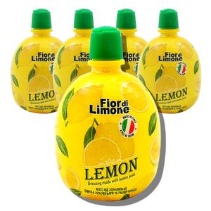 피오디 레몬즙 200ml 5개 레몬에이드 레몬원액