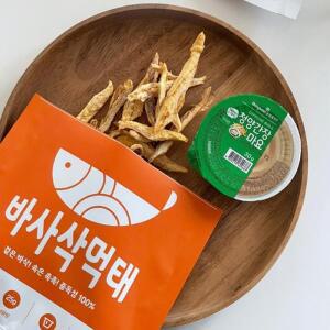 [바사삭먹태]  마른안주 황태채 5봉 소스 증정 _SDN