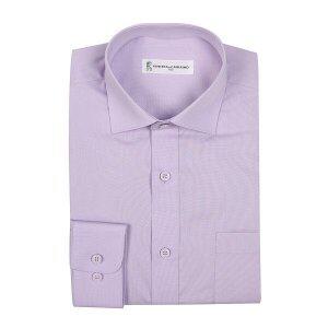 [Roberta di Camerino][로베르따디까메리노] 남성용 모달스판 솔리드 일반핏 핑크 긴소매 셔츠 RO1-301-...