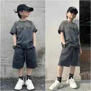 남아 주니어 블랙그라디 여름 물빠짐 반바지 상하