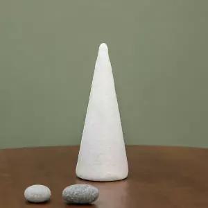 [플라워트리]원뿔 스티로폼 7x19cm (4개입) 인테리어 콘 장식 트리 만들기 재료 미술 diy 꾸미기