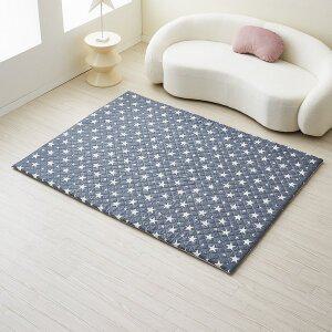 [한일좋은자리] 탄소섬유 토퍼 접이식 매트리스 사계절용 네이비스타 더블