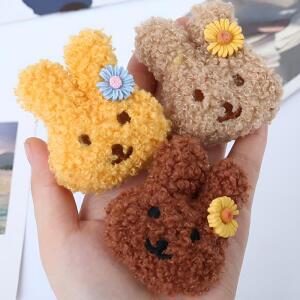 (별별창고)G  귀여운 토끼 인형 브로치 가방