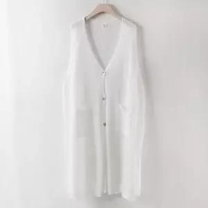 [셀러허브 패션][JHQS78RL_4B]여성루즈니트롱조끼 RM0321M404 남성 베스트