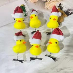 말짜샵 크리스마스 산타오리 집게 머리핀 파티 단체행사