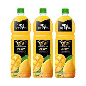 미닛메이드 망고 1.5L/ 3개