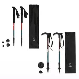 [하프클럽/콜핑]콜핑 공용 튼튼한 두랄루민 등산 스틱 2개입 2종