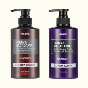 쿤달 네이처 샴푸 500ml+트리트먼트500ml 체리블라썸