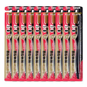 해호 BK 왕폭칫솔 금나노 왕폭헤드 슬림모 10개