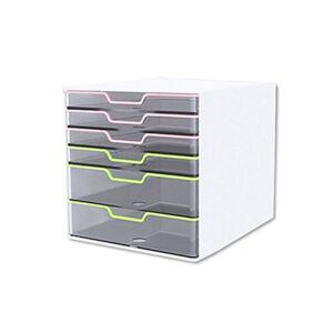 [이지커머스]카파 데코 투명 서류함 수납함 6단 서류정리함 오픈형서류함 5단서류함 3단서류함 서류함5단