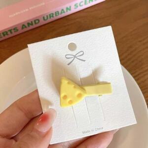 미니치즈악어심플집게핀 치즈잔머리포인트집게핀(옐로우)