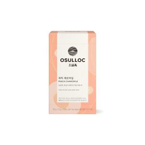 [오설록] 본사직영 피치 캐모마일 20입 티백