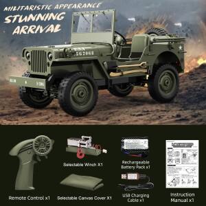 RC카 자동차 오토바이 모형 무선 조정 오프로드 드리프트 미니 JJRC C8815 Rc 자동차 1:10 지프 오프로드