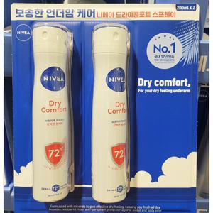 니베아 데오드란트 스프레이  2입