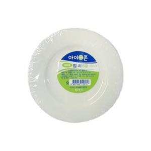 10개입 종이접시 위생접시 접시 아이존 6호 150mm 일회용접시캠핑