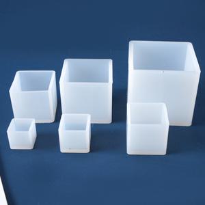 레진 UV 크리스탈 레진 아트 공예 재료 정육면체 사각 실리콘 몰드 (2.5cm-6.5cm)
