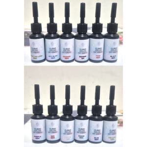 UV 레진 공예 컬러 레진 아트 재료 부자재 12색 세트 재료