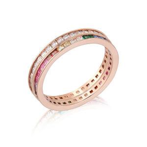 [가이거] 레인보우 스톤 레이어드 링 2종 세트 GIBRWR002