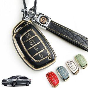 [블루마켓]D24 톨른 LF쏘나타 스마트키케이스 키홀더 고급키홀더 가죽키홀더 승용차키홀더 열쇠홀더 선물용