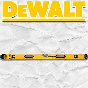 디월트 DWHT43248 알루미늄 광폭 박스빔 수평계 정밀 수평대 1200mm