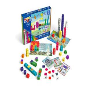 1) 58000 넘버블럭스 어린이 가베 블록놀이 1-10 숫자 수학놀이 어린이