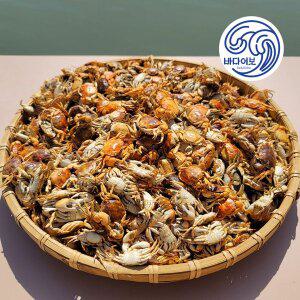 바다어보 국산 베이비크랩 300g 튀김용 미니게튀김 작은게 칠게 안주 육수