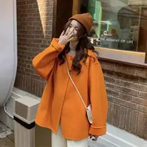 /옷자락 여자 판쵸 a라인 귀여운 가을겨울 자켓