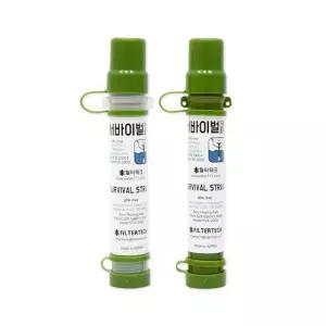 FSS-2000 트래킹용 휴대용 정수필터 생존빨대 서바이벌스트로우 5000L
