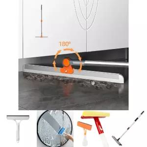 실리콘 2단 물닦이 50cm 창문 청소도구/유리닦이/용품/유리창/화장실/스퀴즈/물기제거기/욕실/밀대/닦기