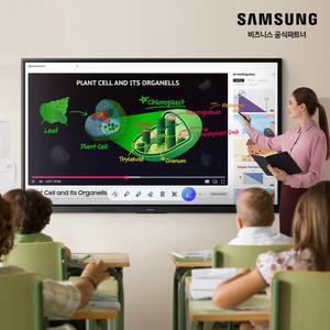삼성 안드로이드 전자칠판 65WA 163.9cm LH65WAFWLGCXKR 학교 학원 강의실/