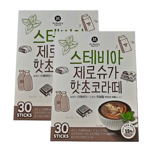 맥널티 스테비아 제로슈가 핫초코 라떼 15g x 60개입