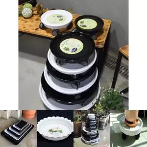 남영 (원형)바퀴6호 (내경310 외경345mm) 서랍 물받침 화분받침대/화분/화초/거치대/받침대/다육이/정리대