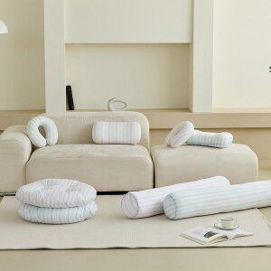 슈퍼쿨 빵빵이 원형방석(핑크)