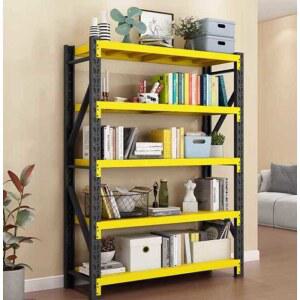 조립식 철제 선반 앵글선반 메인 어 창고 블랙ㅣ61x54x16cm 화물 중량 앵글