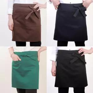 하프 랩 허리앞치마 바리스타 카페 쉐프 앞치마/공방/요리/주방/요리사/주방장/커피숍/서빙/반앞치마