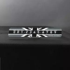 삼진 제노바 블랙 잭 주차알림판 대시보드 번호알림/자동차전화번호/전화번호스티커/차량전화번호판