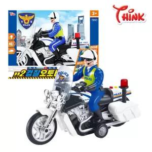 씽크 112 경찰 오토바이/역할놀이/소꿉장난/유치원/방과후/역활놀이/소품/소꿉놀이/완구/어린이집/직업