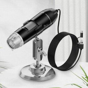 고품질 전자현미경 USB 디지털 현미경 1000배율 전자현미경 1080P현미경 스마트폰현미경 (WFHUU8O)