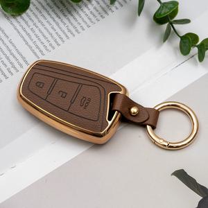 현대 호환용 스마트키 3버튼 산타페DM 그랜저HG 맥스크루즈 에쿠스 제네시스DH TPU 가죽 차키 케이스