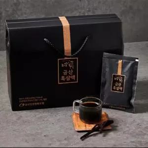 [금산인삼협동조합][리얼진] 금산 흑삼액 80ml 30포