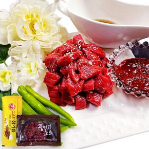 한우 당일도축 깍뚝육회 300g 1팩