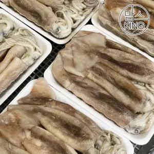 갤러리아 [맘스킹]구룡포 강영수산 원양산 통찜용 오징어 1.2kg 10-14미