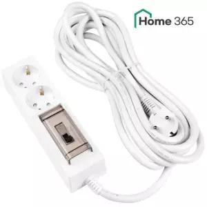 홈365 국산 고용량 멀티탭 2구 10m / 에어컨 전기난로