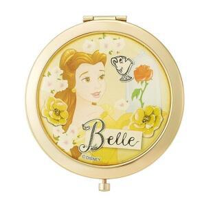 스케이터 벨세련 콤팩트 거울 미녀와야수 디즈니 원터치