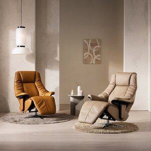 [시트앤모어] 1인 전동 2모터 천연통가죽 리클라이너 소파 KC4110