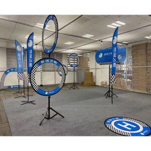 FPV 드론 레이싱 장애물 경기 훈련 트랙킷 비행