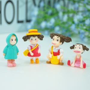 화분꾸미기 미니어처 테라리움 피규어 토토로 여자아이 피규어 4종 택1