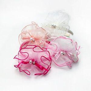 스팽글머리띠 여아 베이직 아동 유치원 레이스 올데이 더블 진주 포