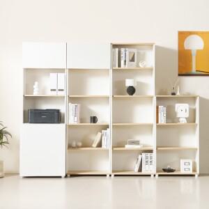 e스마트 노드 전면책장 오픈형 도어형 거실 3단 5단 책장